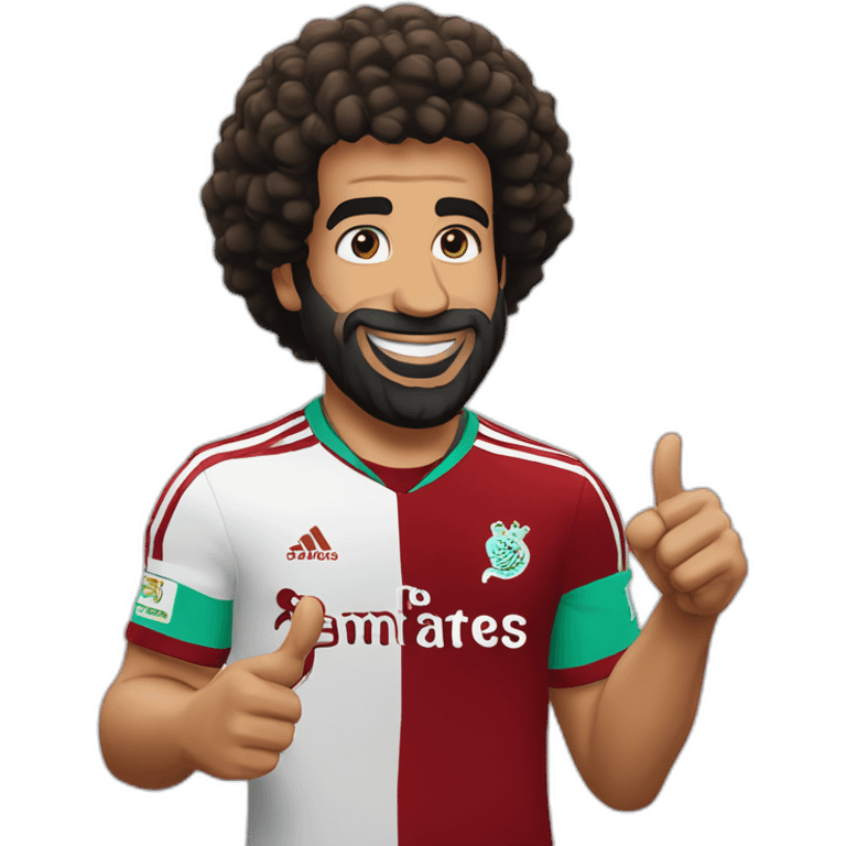 Mo salah thumps up emoji