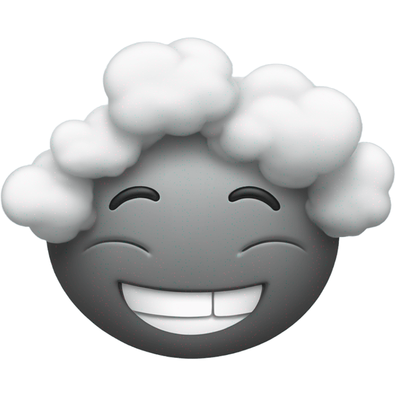 CLOUD SMILE AND WINK emoji