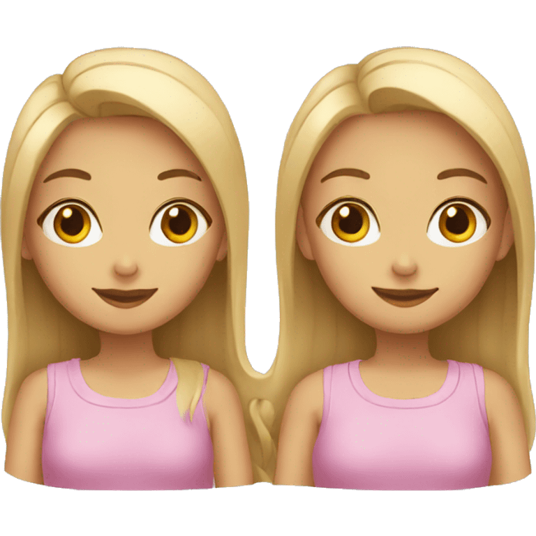 two girls emoji