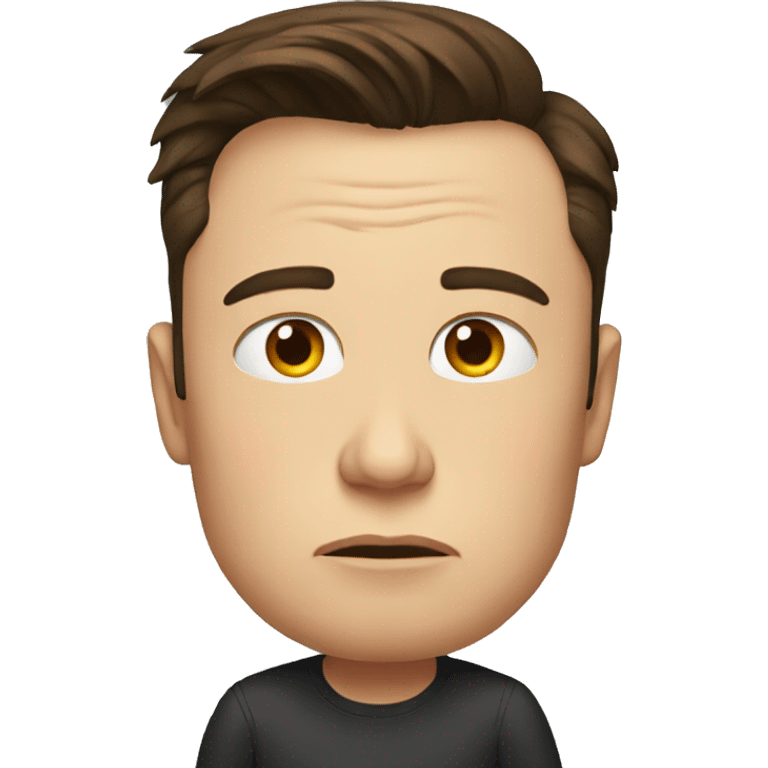 sad elon musk emoji