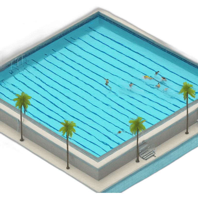 Olympic swimming pool emoji