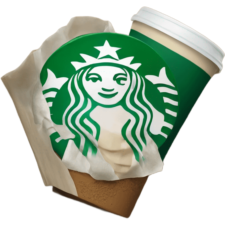 Starbucks coffee emoji