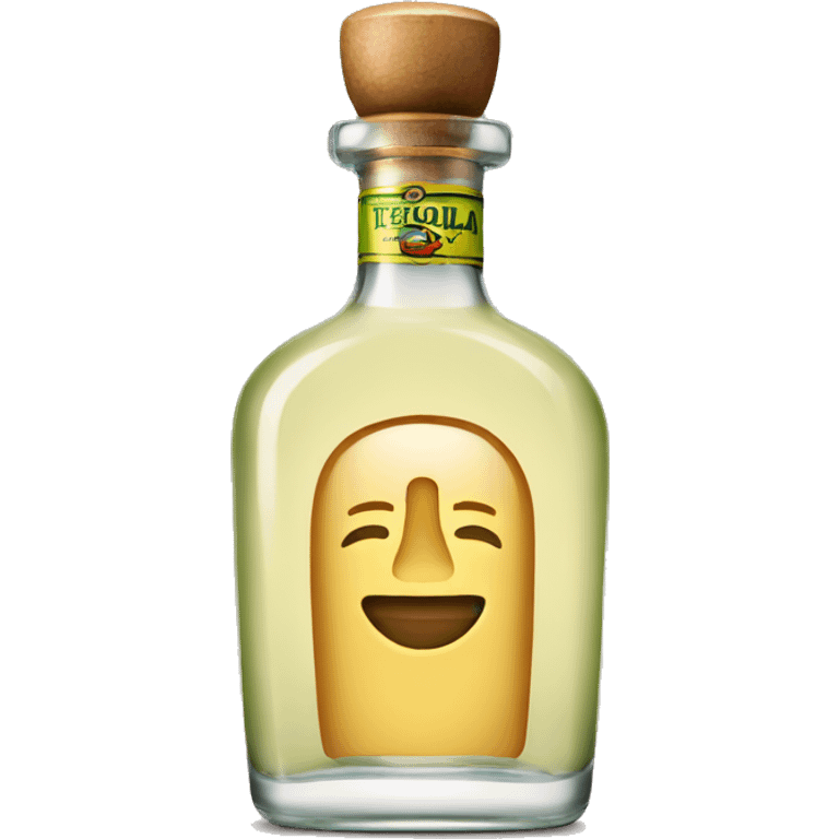 Tequila patron bottle  emoji