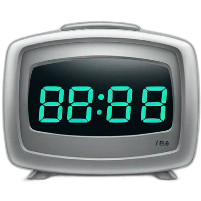 Alarm clock emoji