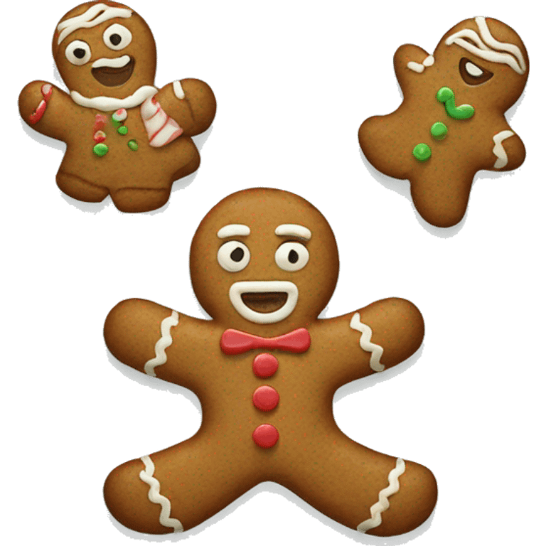 gingerbread emoji