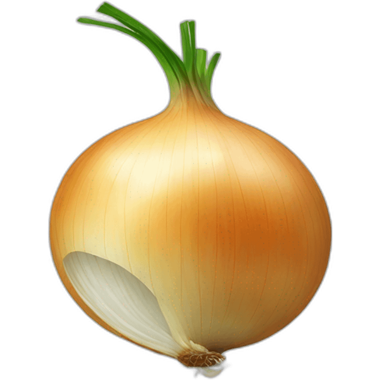 onion peeling itself emoji