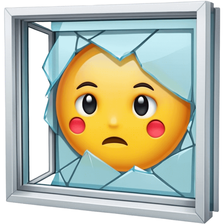 broken window emoji