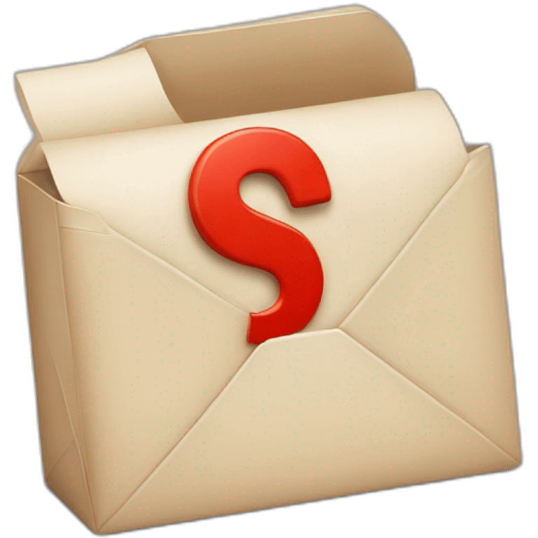 letter s in red box emoji