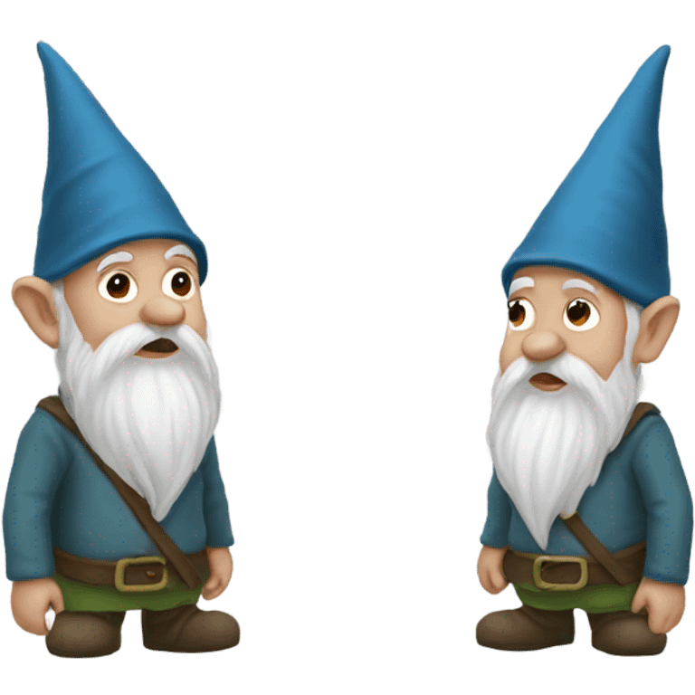 Gnome with no eyes  emoji