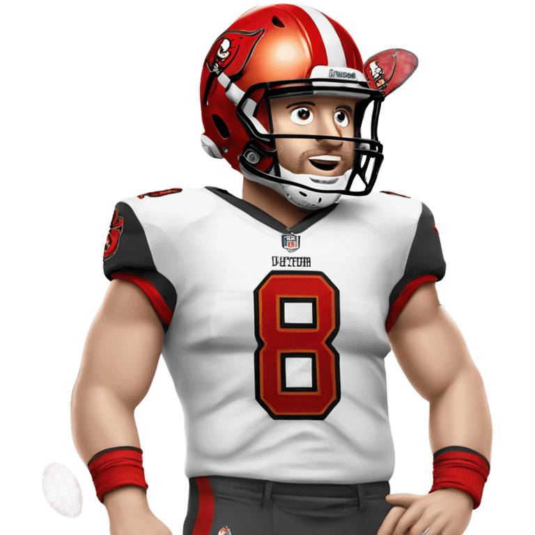  Baker Mayfield in Tampa Bay Buccaneers uniform  emoji