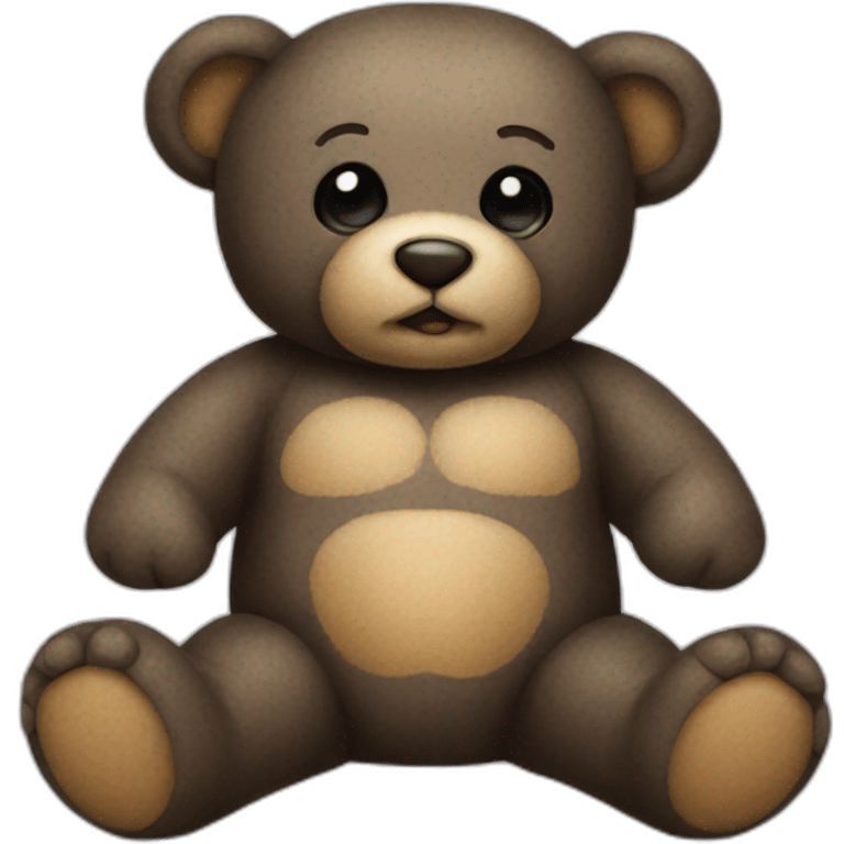 Tattoo teddy emoji