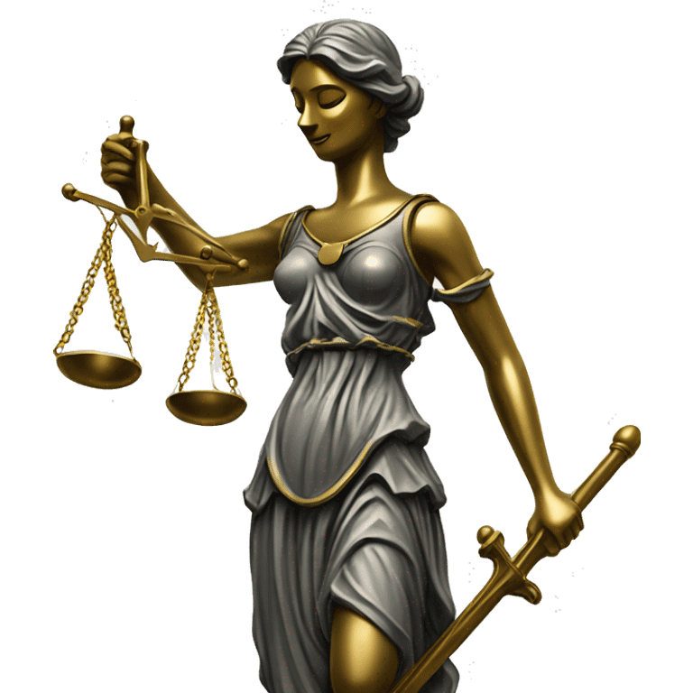 Brass Lady Justice emoji