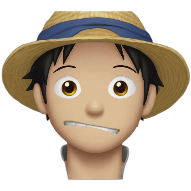 Luffy chock emoji