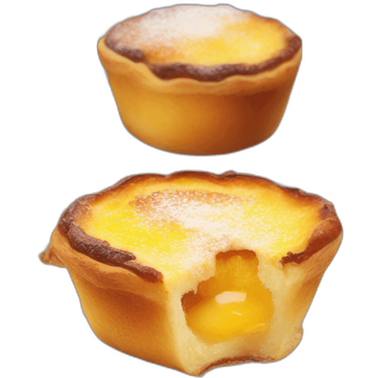 Pastel de nata emoji