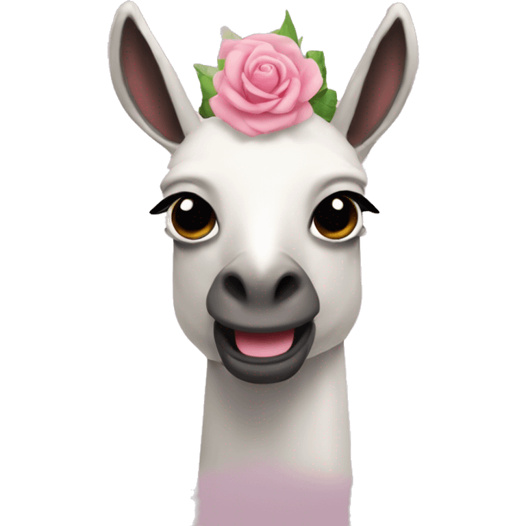 Rosa en llamas emoji