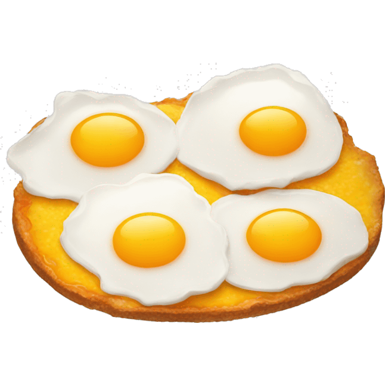 fried eggs emoji