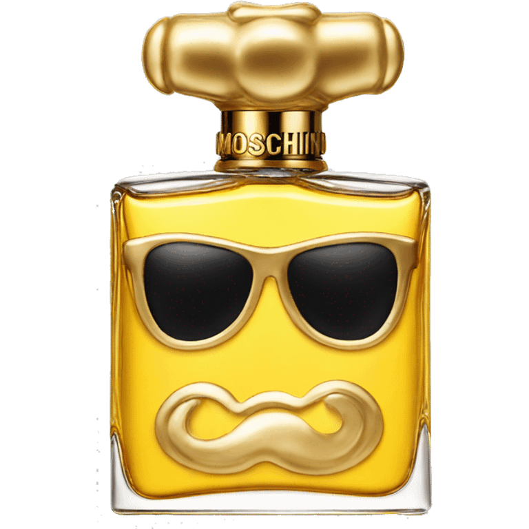 Moschino perfume emoji