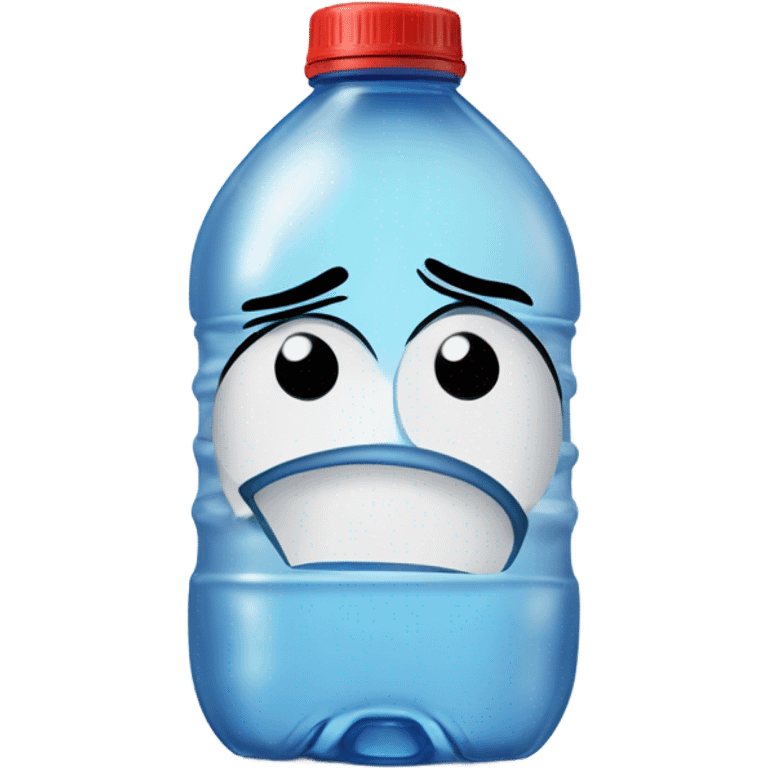 angry bottle of water emoji