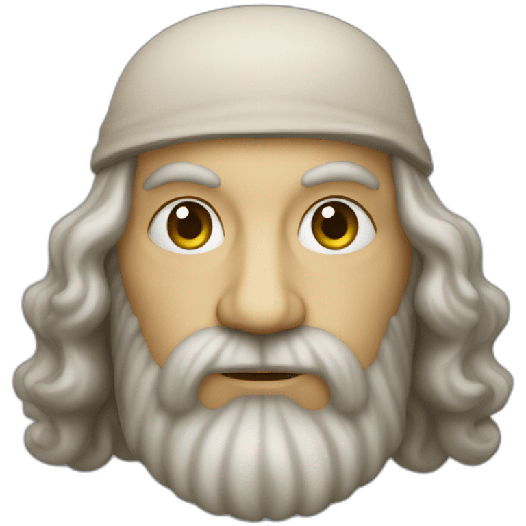 Leonardo da vinci emoji