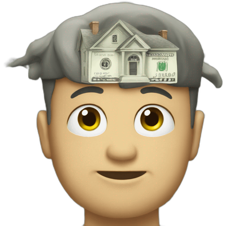 Cash for houses emoji