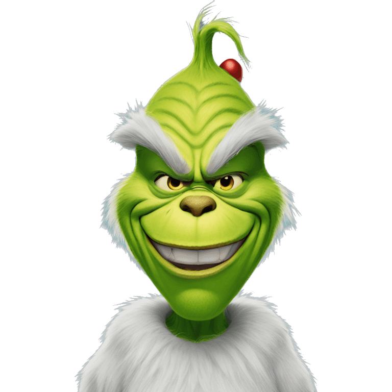 The grinch emoji