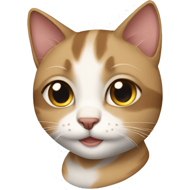 female cat with a breif case emoji