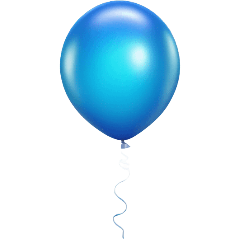 blue balloon emoji