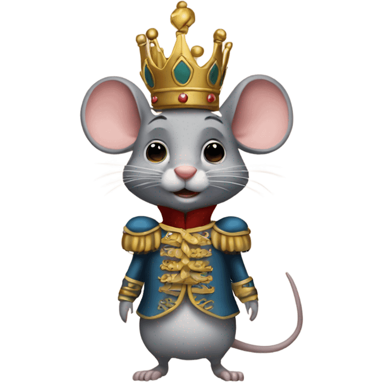 Mouse king from nutcracker emoji