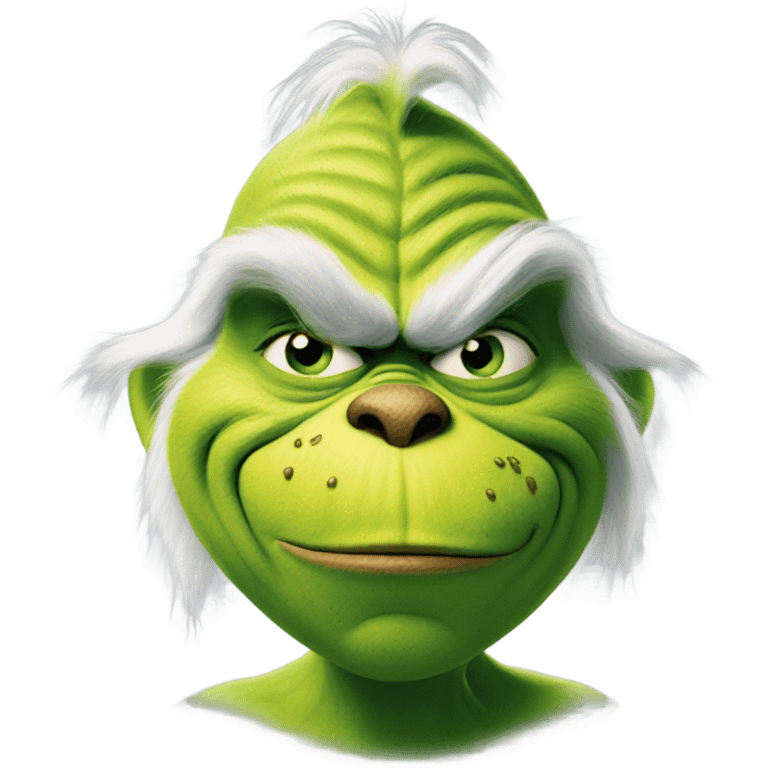 The grinch emoji