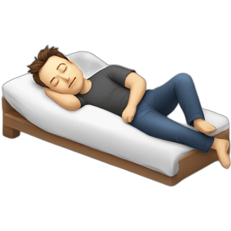 Elon musk sleeping emoji