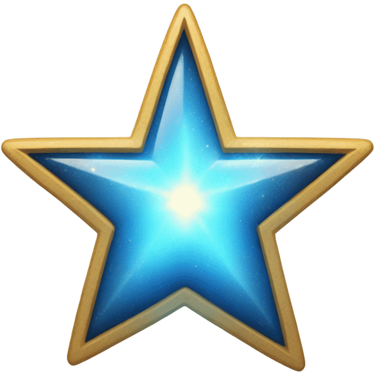 Blue star  emoji