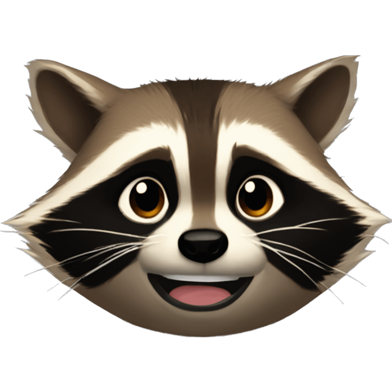 Rocket raccoon crying emoji