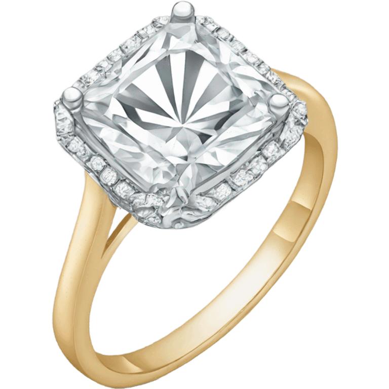 Proposal diamond ring emoji