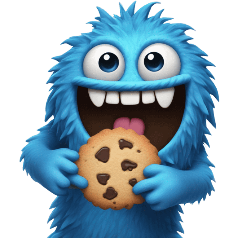 Cookie Monster emoji