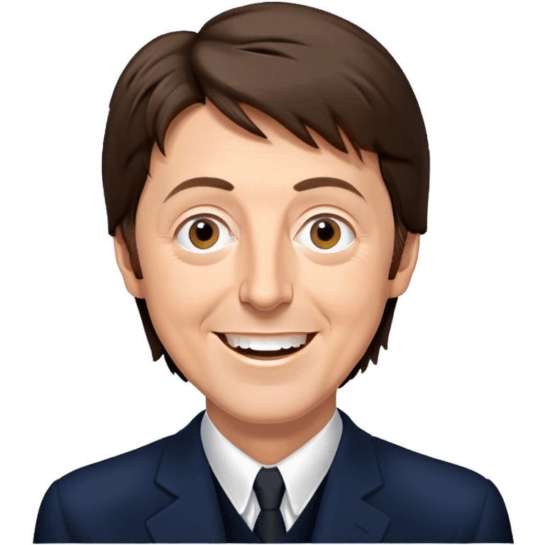 Make a paul mccartney emoji emoji