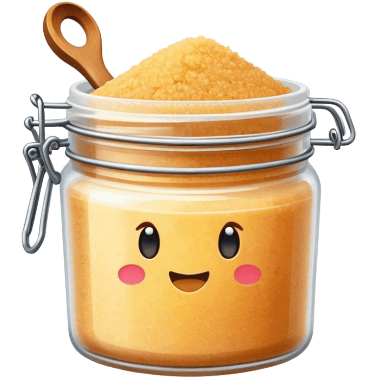 Body scrub container emoji