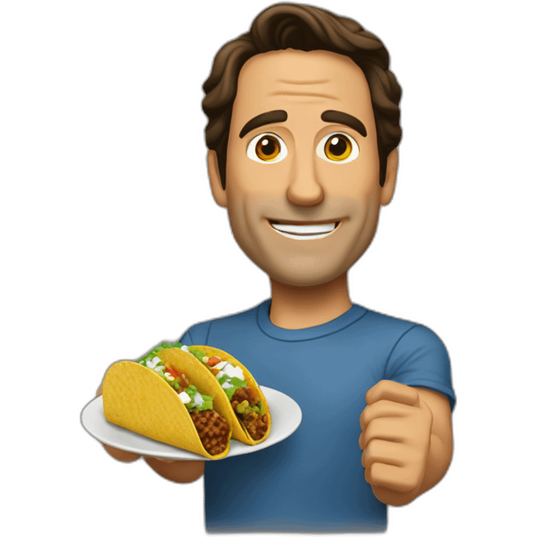 Jeff-probst-eating-a-taco emoji