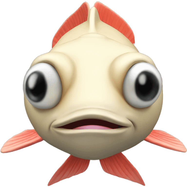 siamese carp 3D emoji