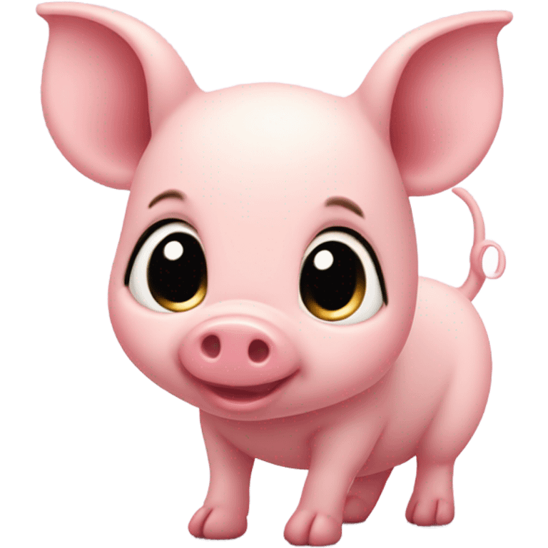 pink piglet  emoji