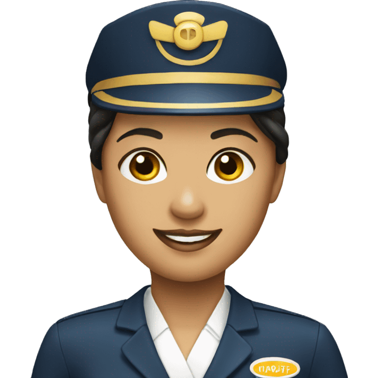 flight attendant emoji