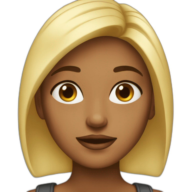 bold girl emoji