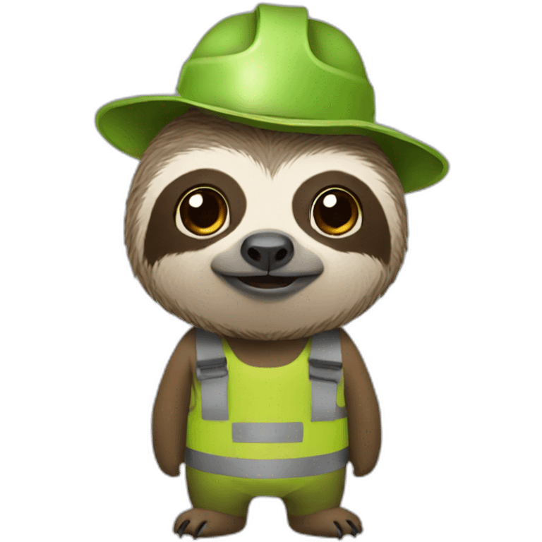 Sloth job emoji