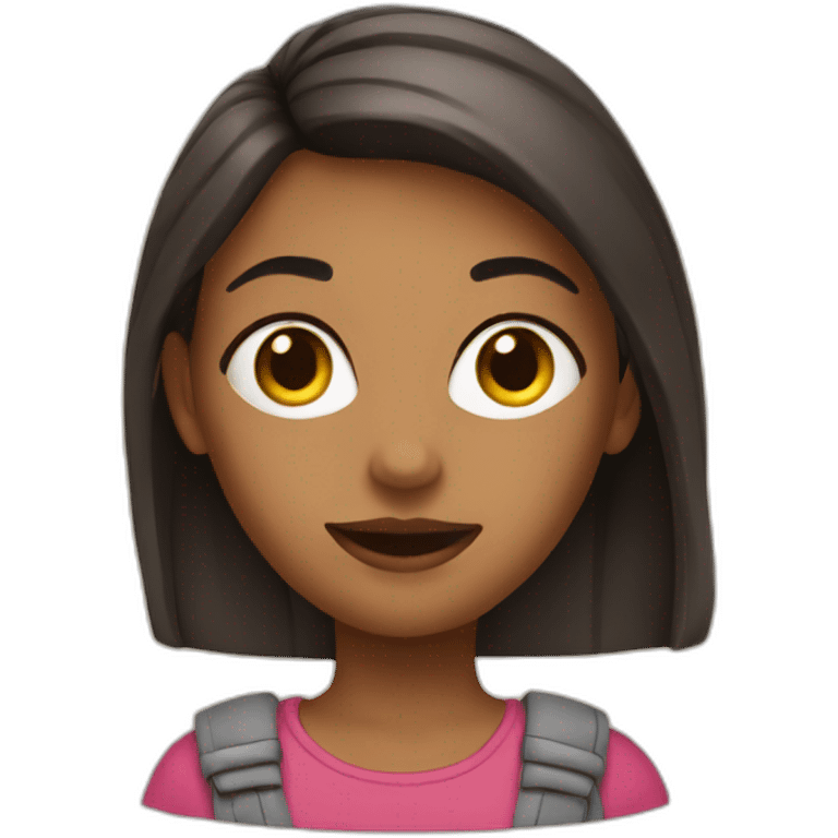 A cité girl emoji