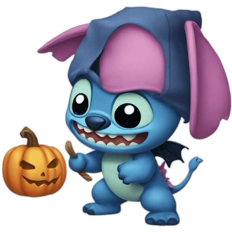 stitch deguisemen halloween emoji