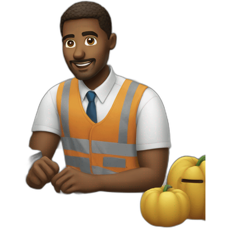 man working emoji