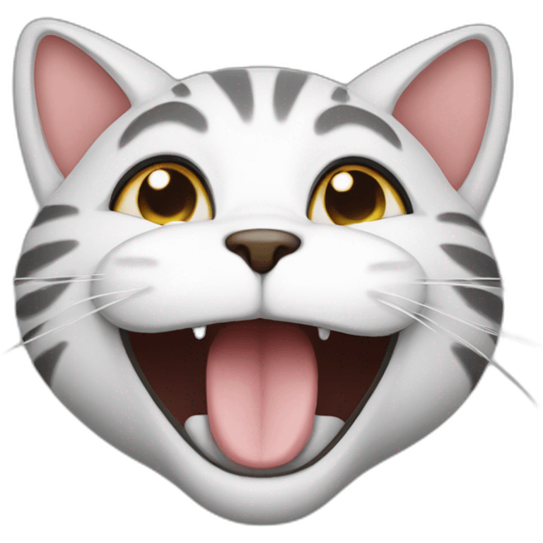 laughing cat emoji