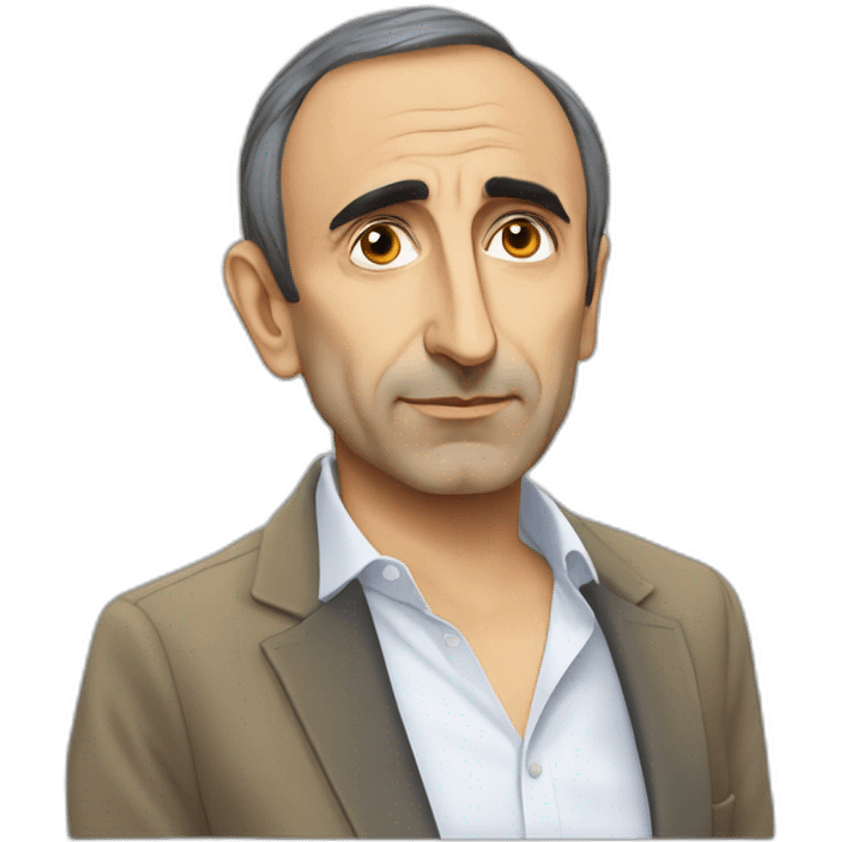 Eric Zemmour qui dort et ronfle  emoji