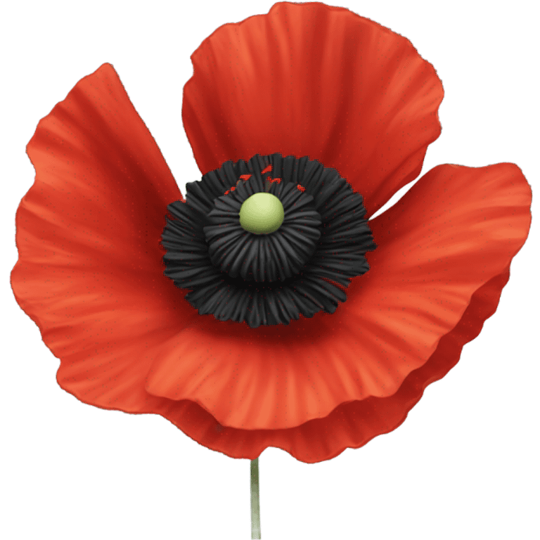 Poppy we will remember them emoji