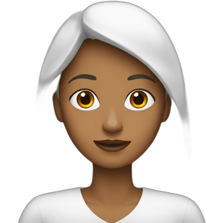 Une femme voilée emoji