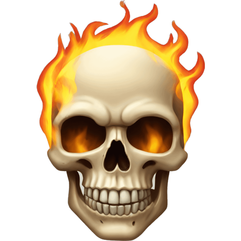 skull fire emoji